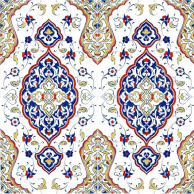 20x20 Çini Seramik Karo – El Yapımı Seramik Karo – CSK-024