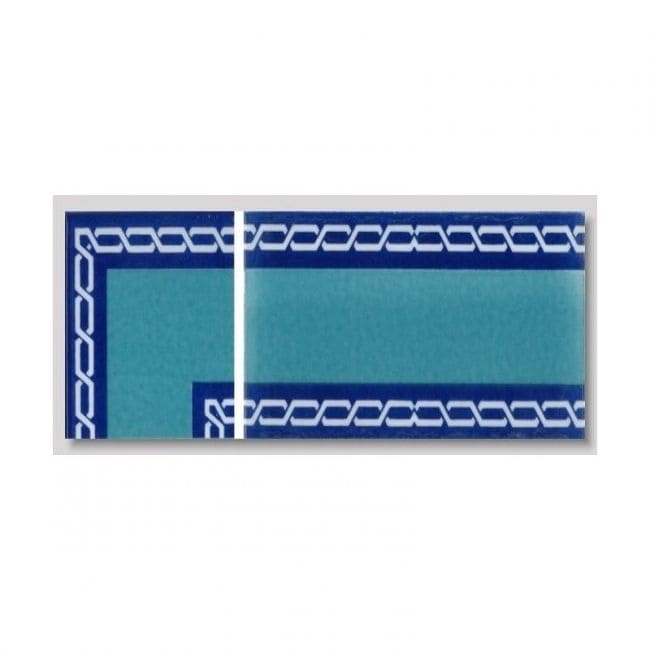 10x10 Çini Kenar Bordür – Kenar Suyu Bordür Çini – BDR-015