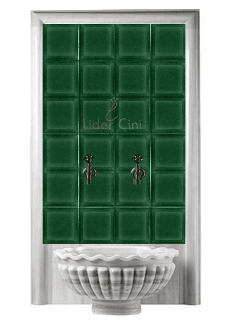 Kurna Arkası Çini Pano- Banyo Türk Hamamı - KAP-028