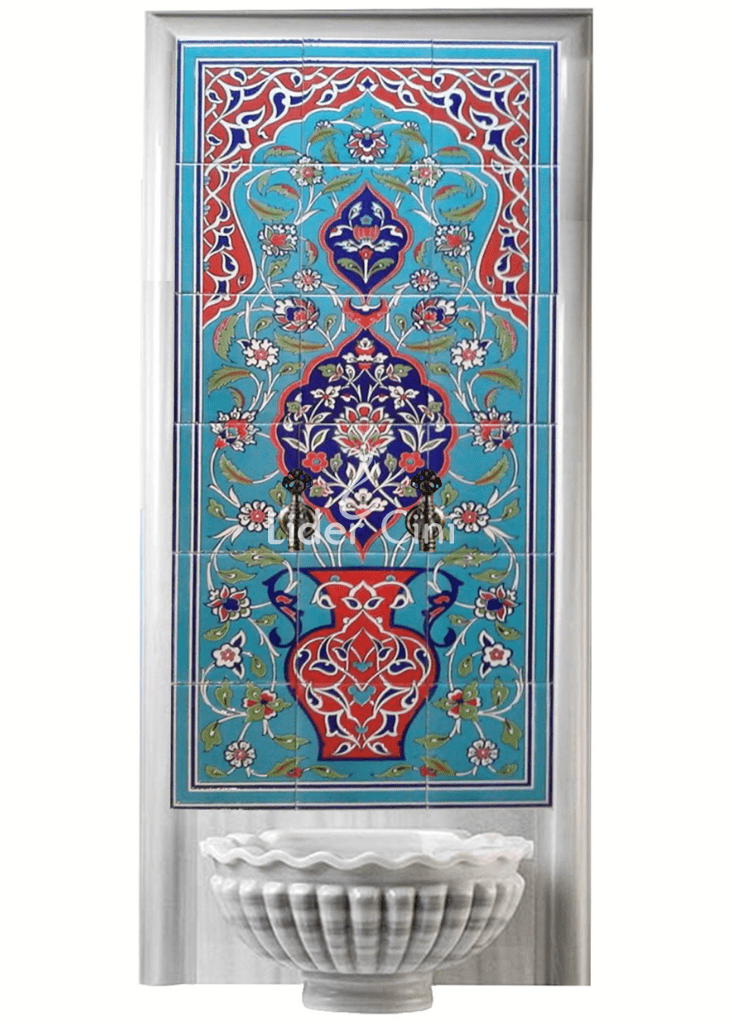 Kurna Arkası Çini Pano- Kütahya Çini Pano - KAP-080
