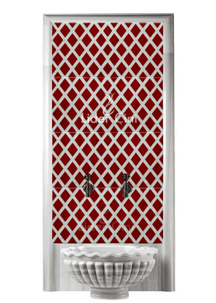 Kurna Arkası Çini Pano- Hamam Tasarımları - KAP-088