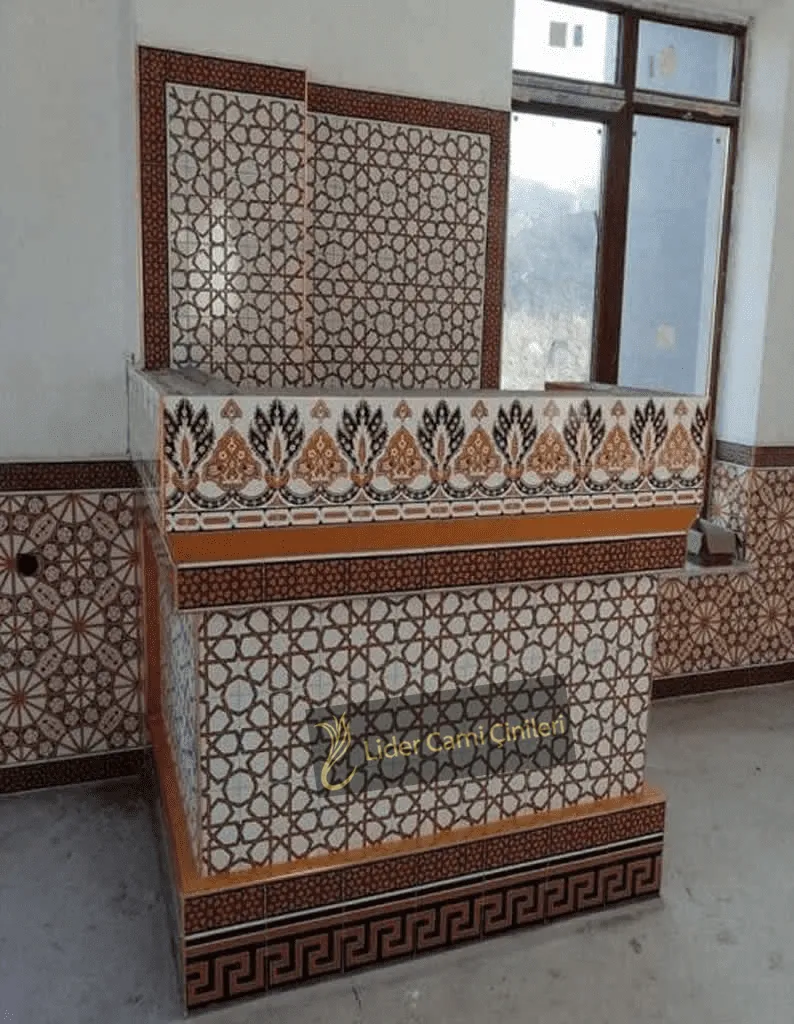 Çini Kürsü – Osmanlı Deseni Çini Kürsü – KRS-011