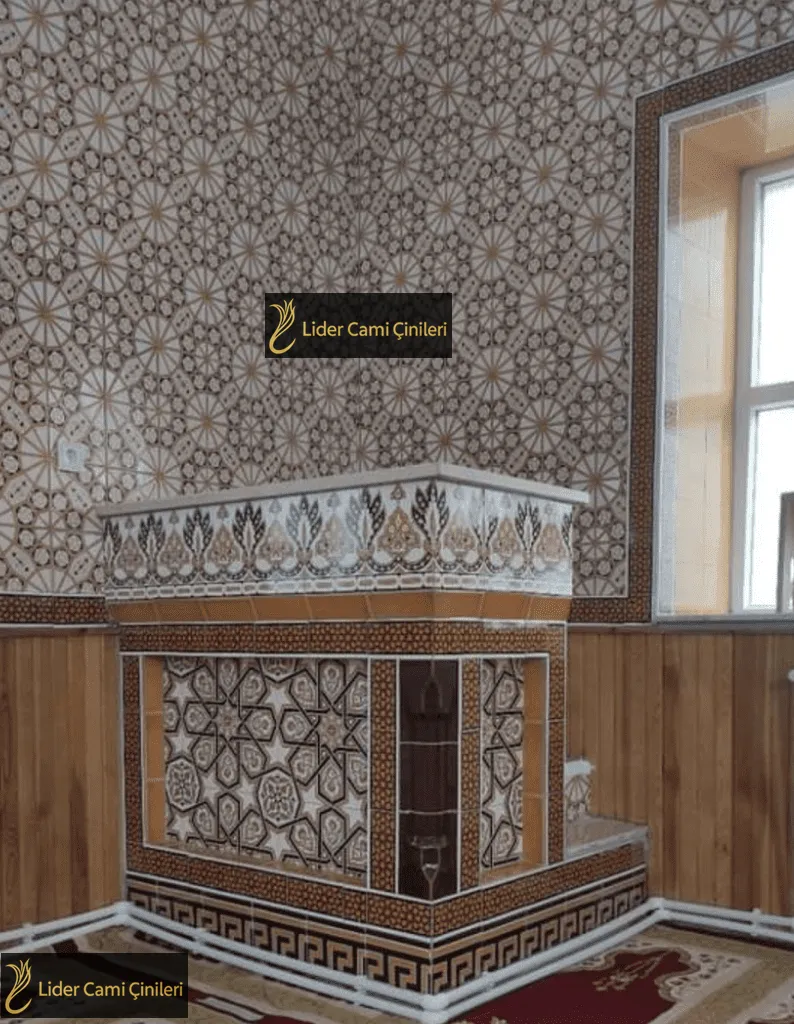 Çini Kürsü – Ahşap Renkli Kürsü – KRS-015