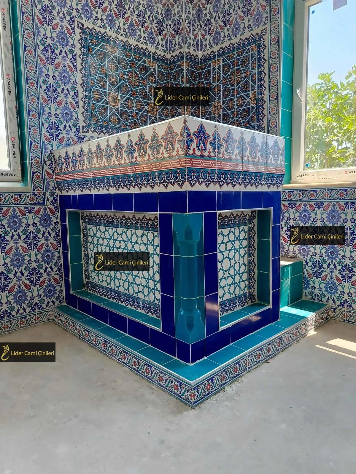 Çini Kürsü – Klasik Osmanlı Deseni – KRS-002