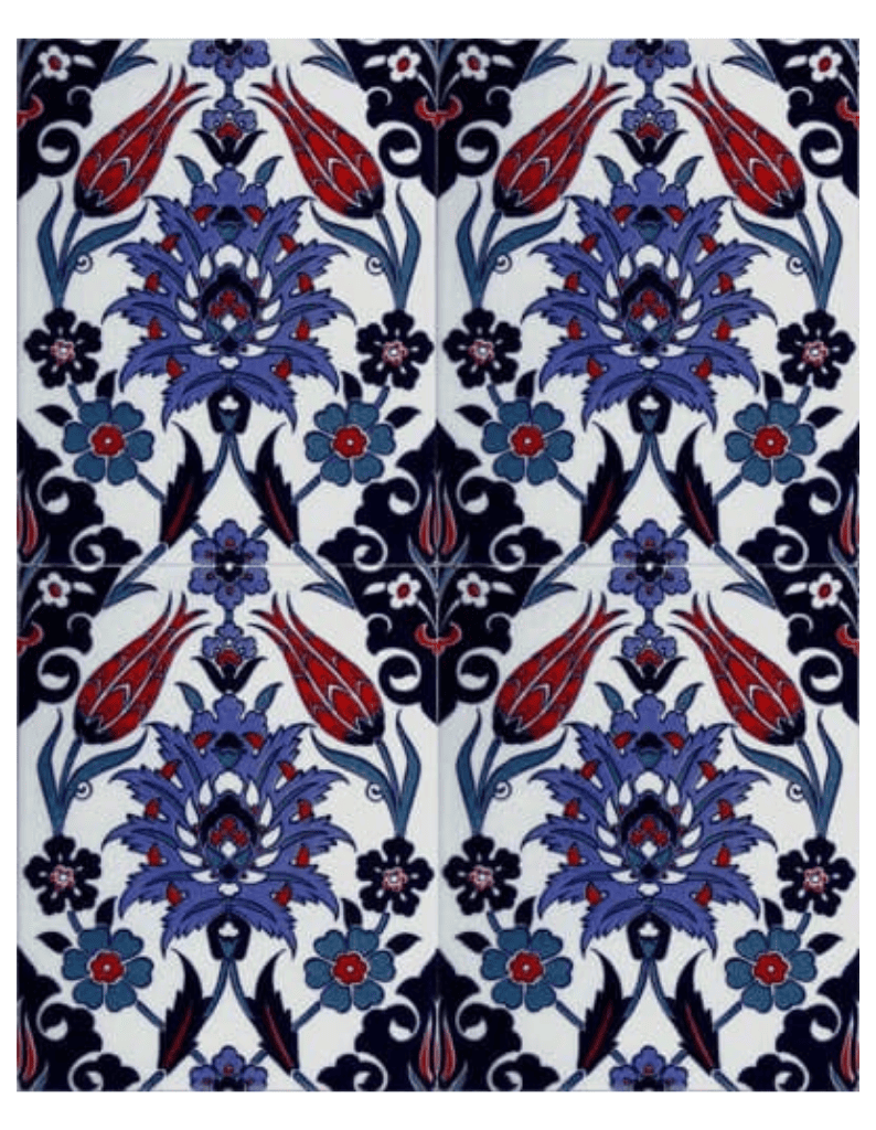 20x25 Çini Seramik Karo – İznik Çini Seramik – CK25-002