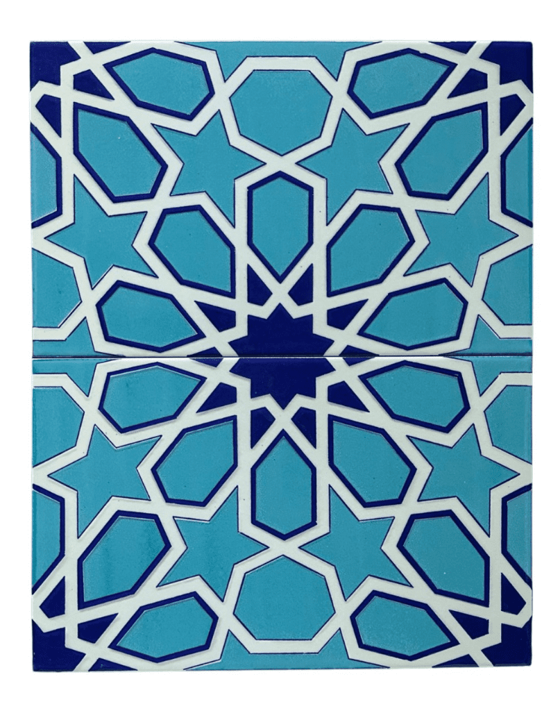 25x40 Çini Seramik Karo – Kütahya Turkuaz Karo – CK40-012