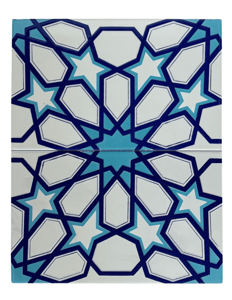 25x40 Çini Seramik Karo – Selçuklu Motifli Karo – CK40-015