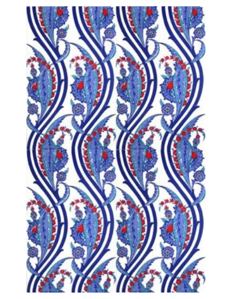 25x40 Çini Seramik Karo – Mimari Karo – CK40-009