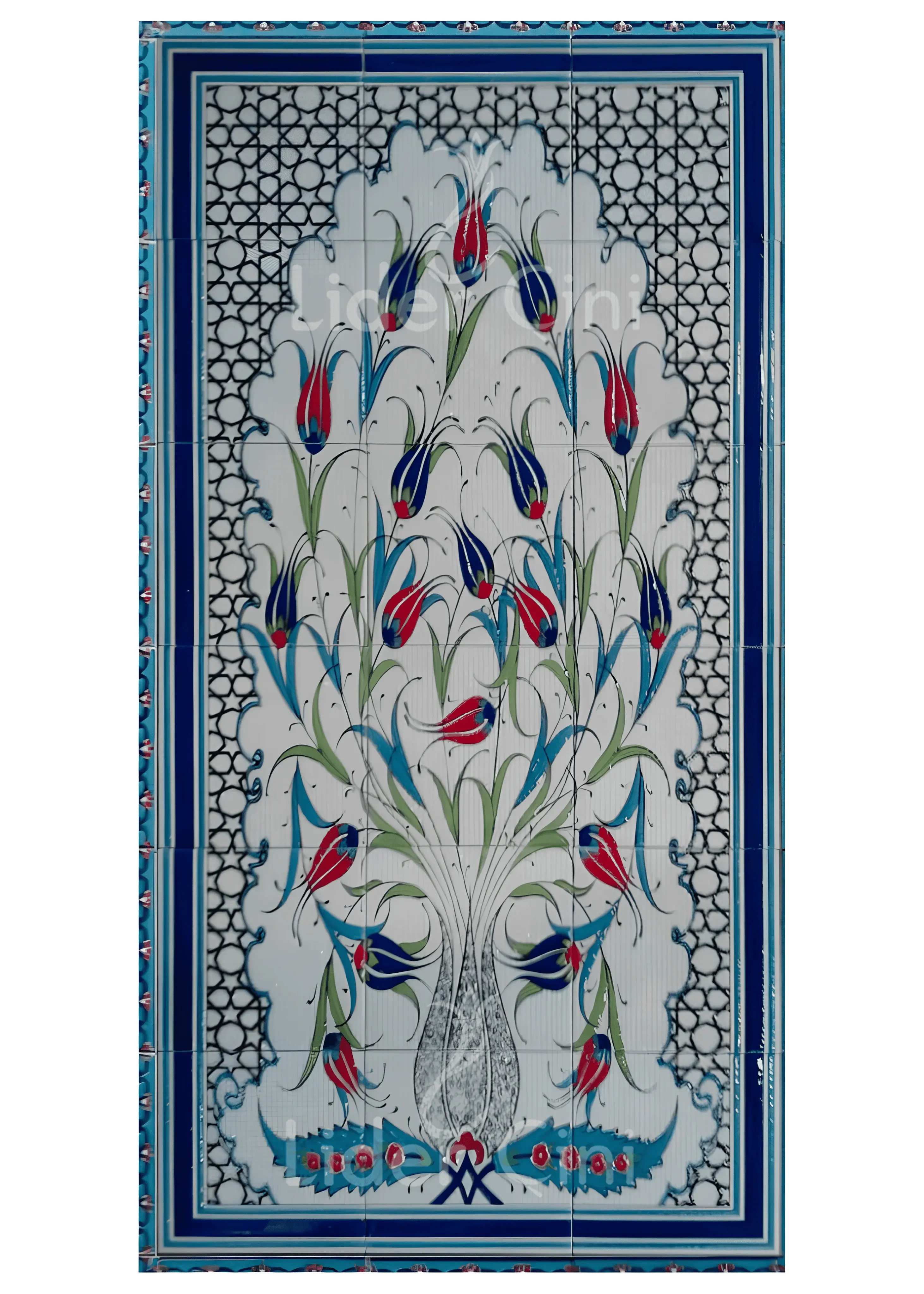 İznik Çini Panoları-Kütahya Çini Pano-IZP-020