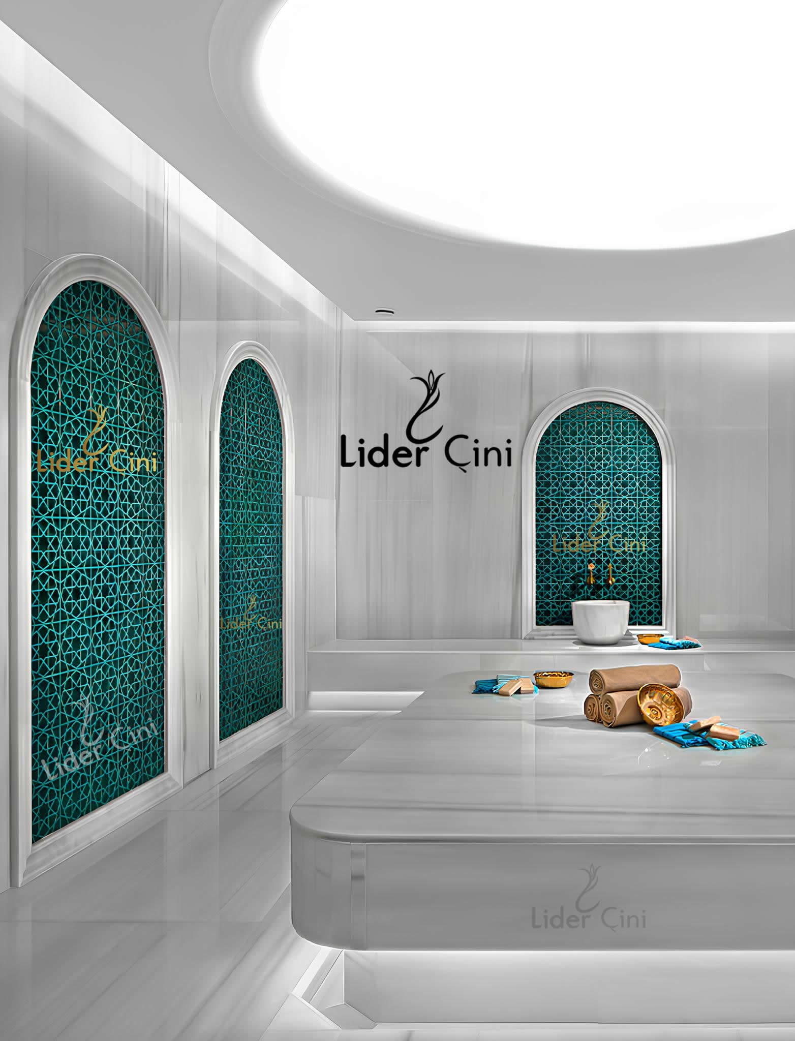 Türk Hamam Çini Panoları-Hamam Seramikleri-THP-012