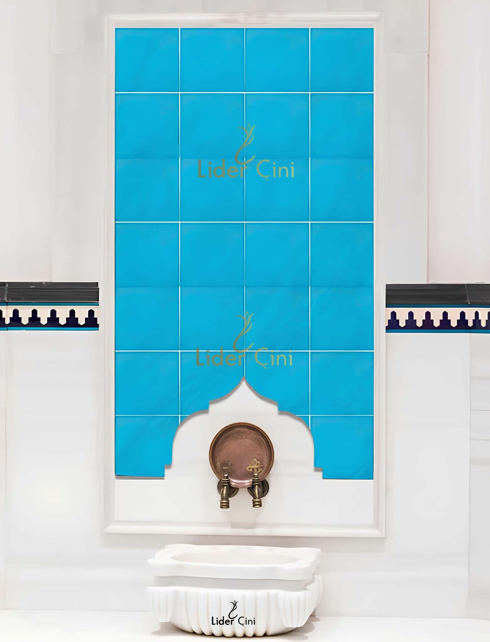 Türk Hamam Çini Panoları-Spa Hamam Çinileri-THP-065
