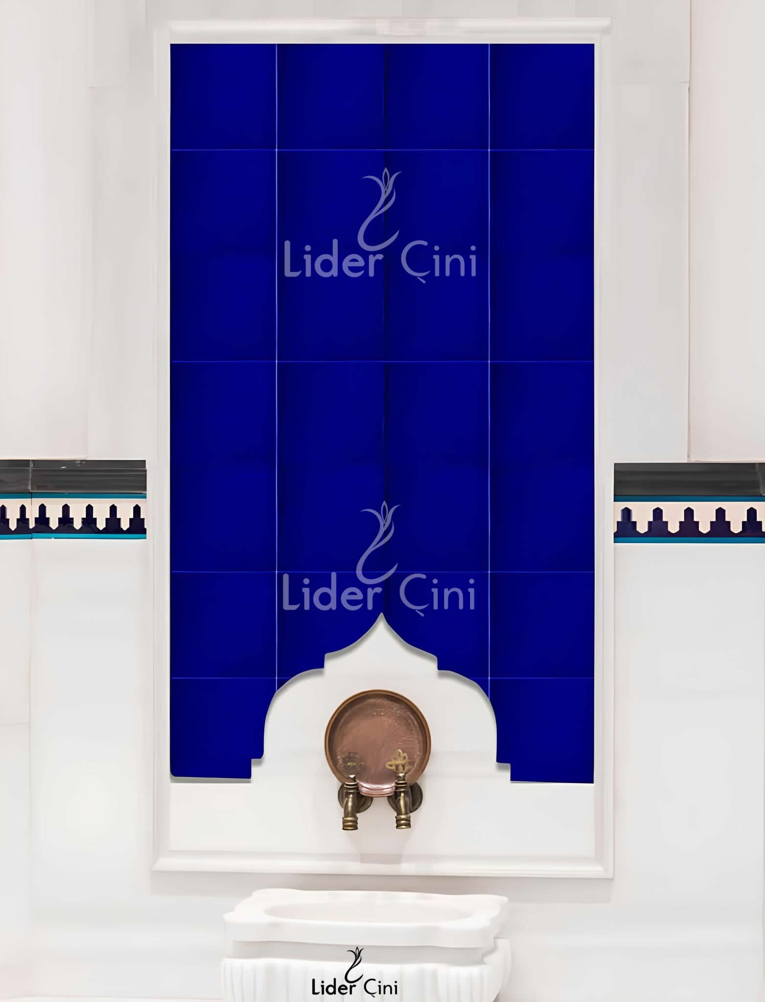 Türk Hamam Çini Panoları-Ev Tipi Sauna Çinileri-THP-066