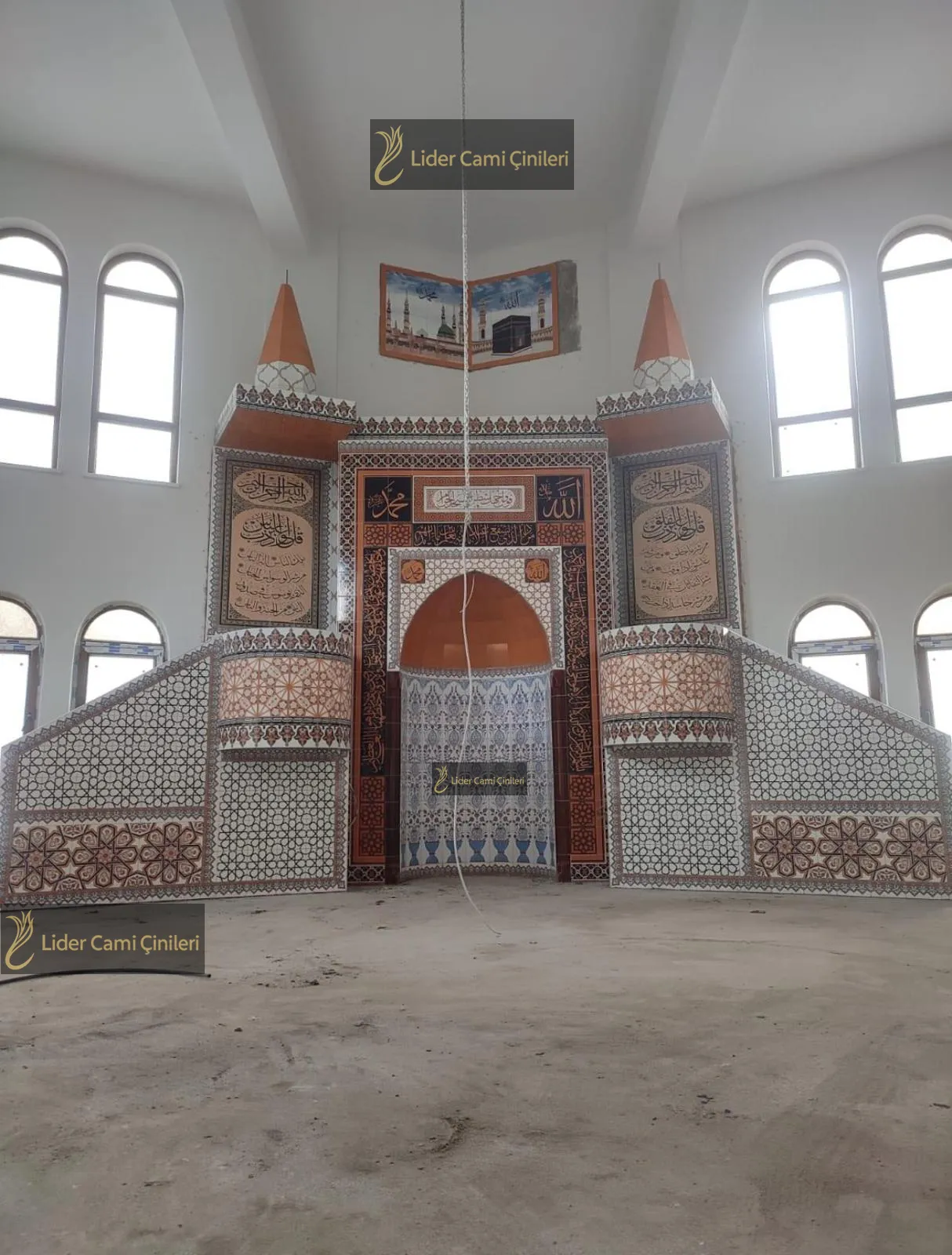 Mihrap Minber Kürsü Modeli – Geleneksel Desenli – MMK-016
