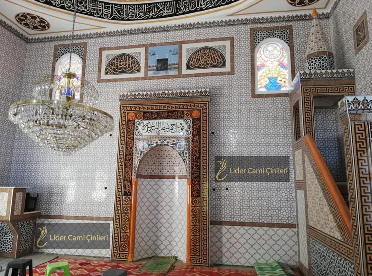 Mihrap Minber Kürsü Modeli – El İşi Çini – MMK-019