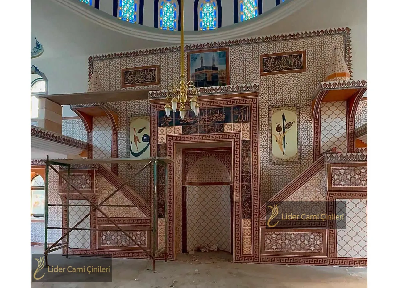 Mihrap Minber Kürsü Modeli – Camii Çini Ustası – MMK-027