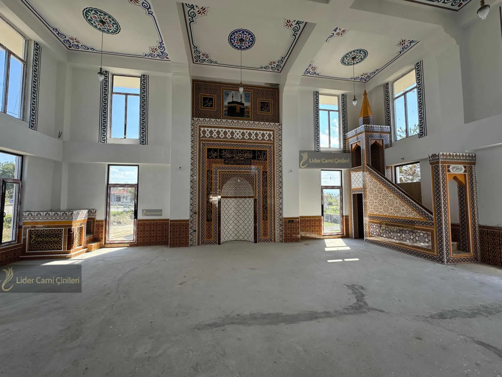 Mihrap Minber Kürsü Modeli – Lider Cami Çinileri – MMK-040