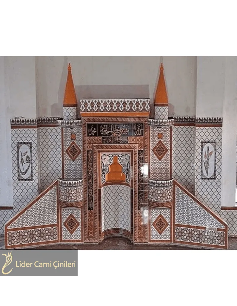 Mihrap Minber Kürsü Modeli – Simetrik İşleme – MMK-043