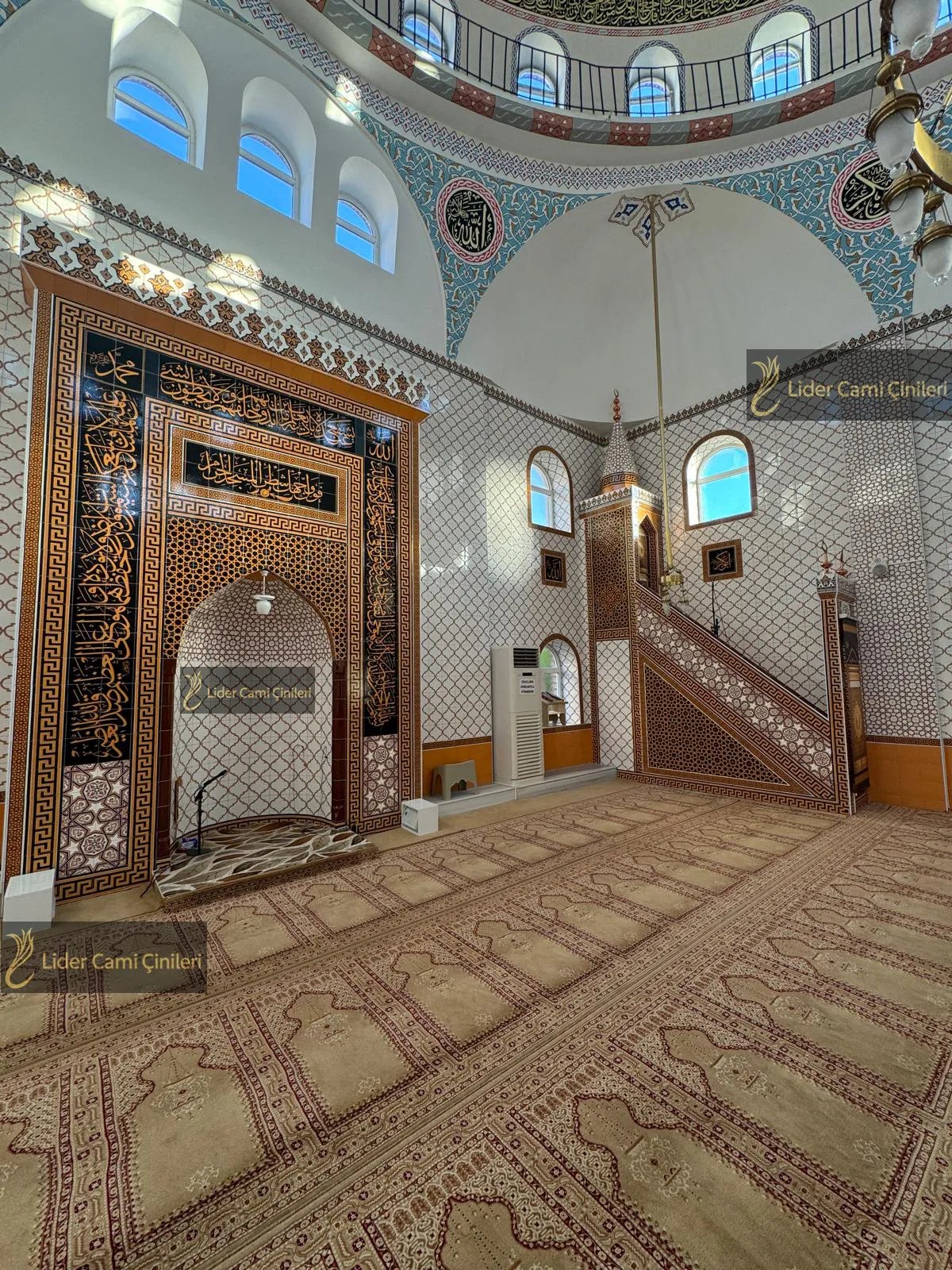 Mihrap Minber Kürsü Modeli – Cami İç Dekorasyonu – 