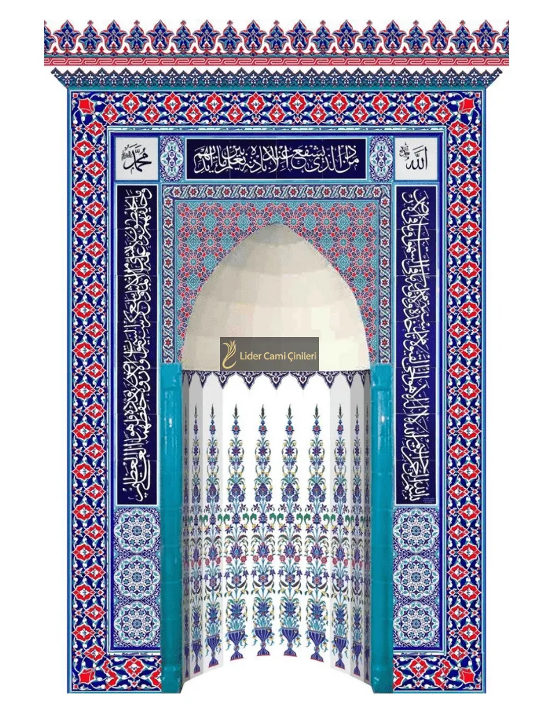 Mihrap – Selçuklu Stili Taçlı Mihrap Modeli – MHR-027