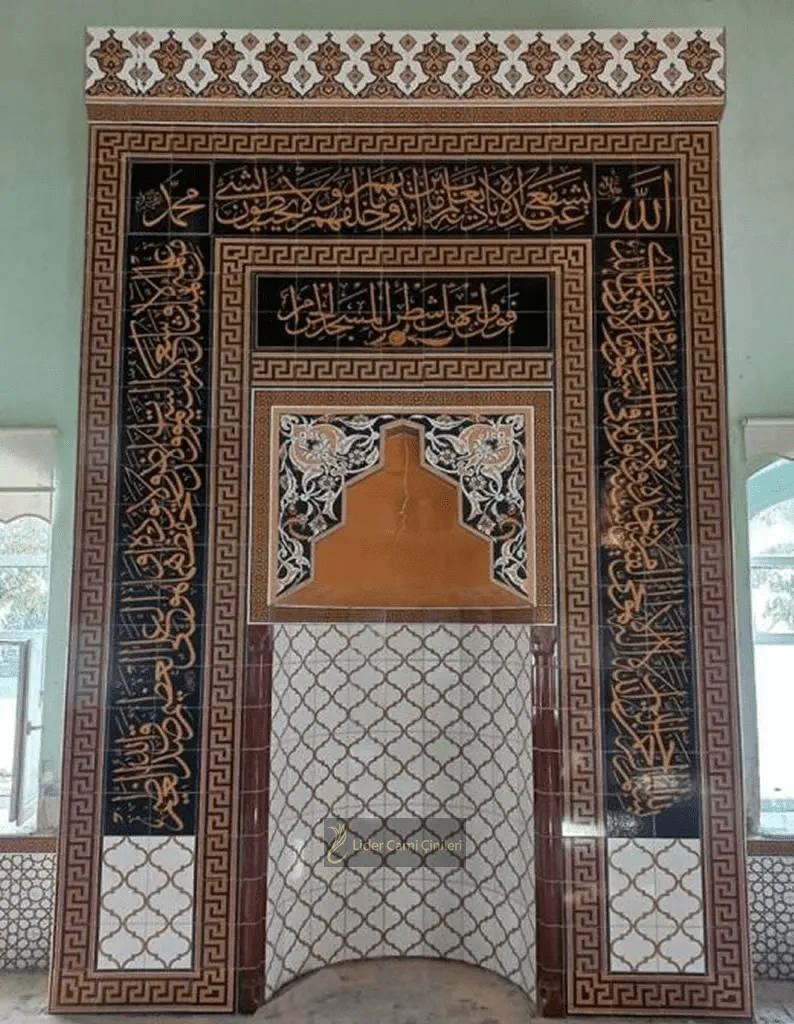 Mihrap – Klasik Osmanlı Süslemeli Mihrap – MHR-042
