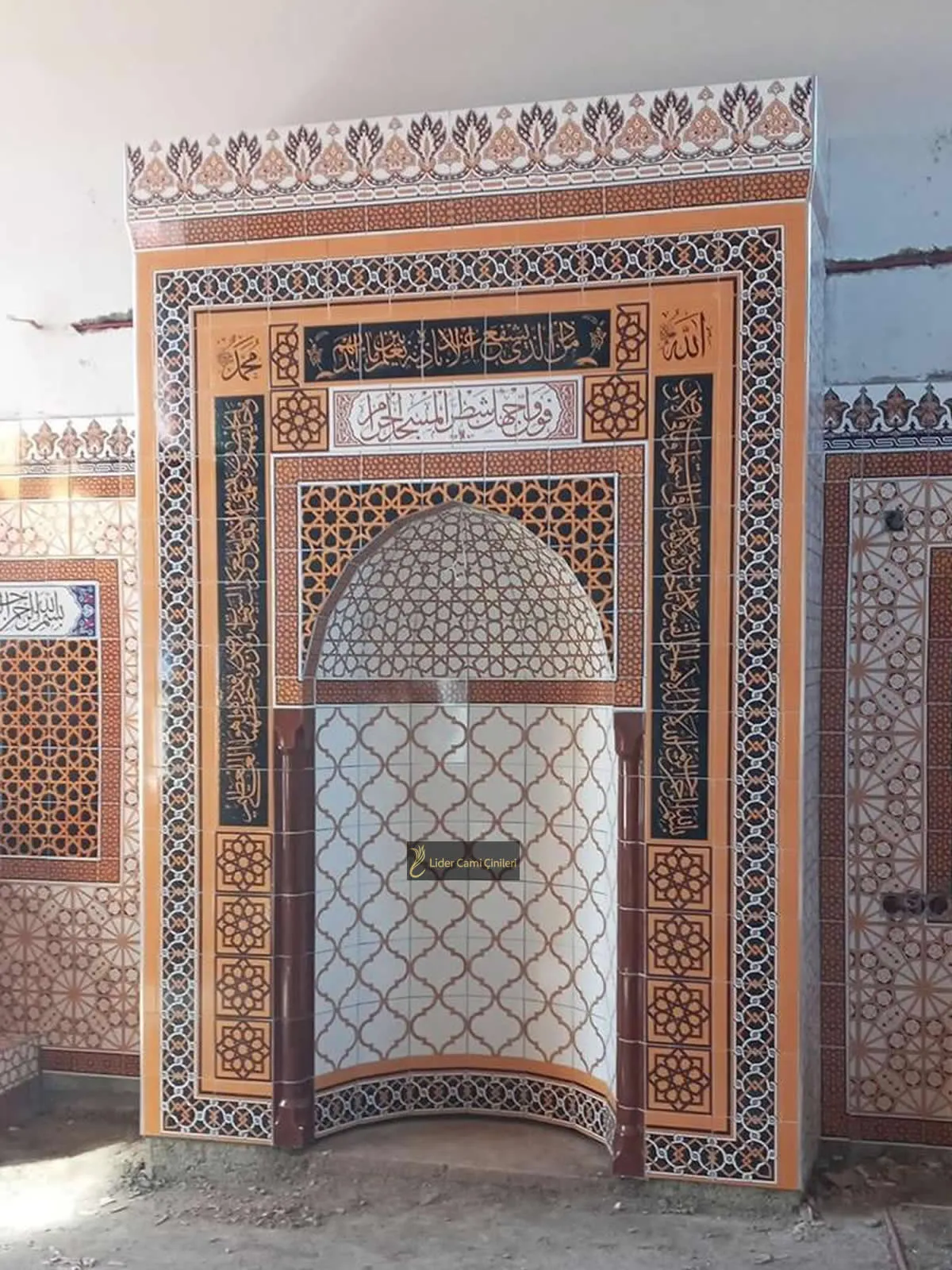 Mihrap – Sade Desenli Modern Mihrap – MHR-065