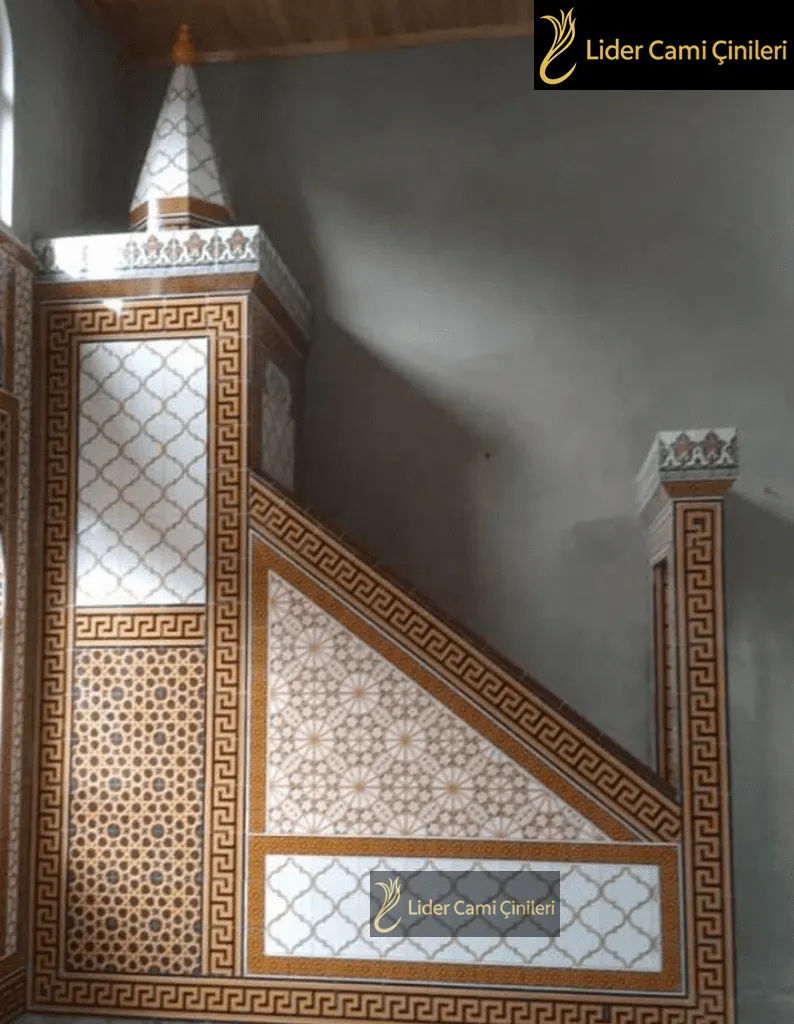Minber – Geometrik Desenli Minber – MNB-024