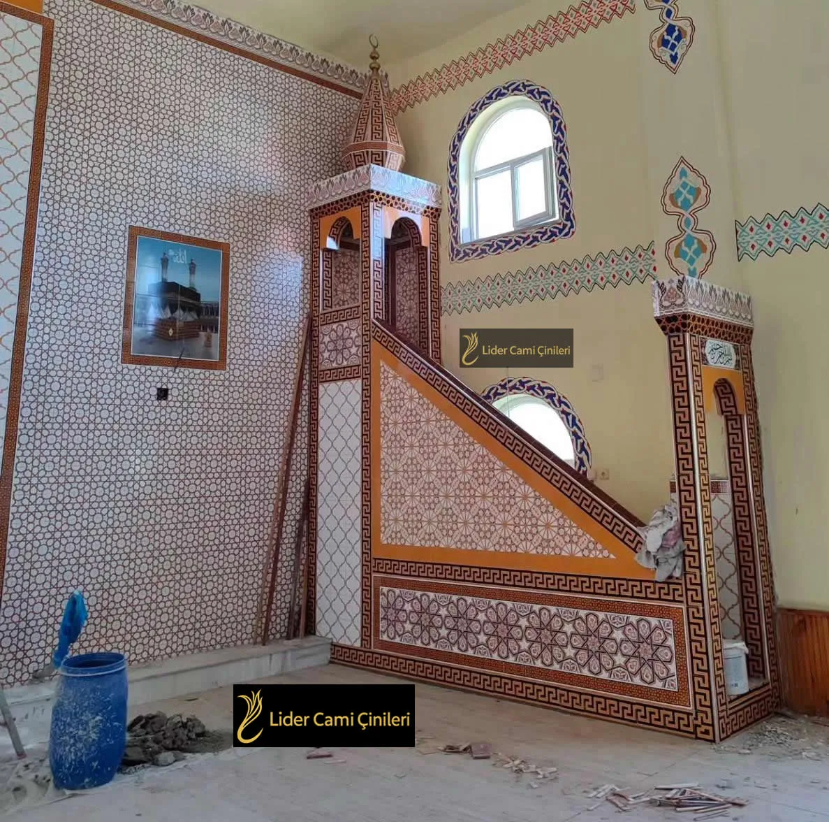 Minber – Kütahya Çini Minber – MNB-036
